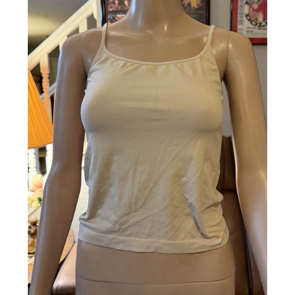 Victorias Secret Tan Stretchy Tank Top M